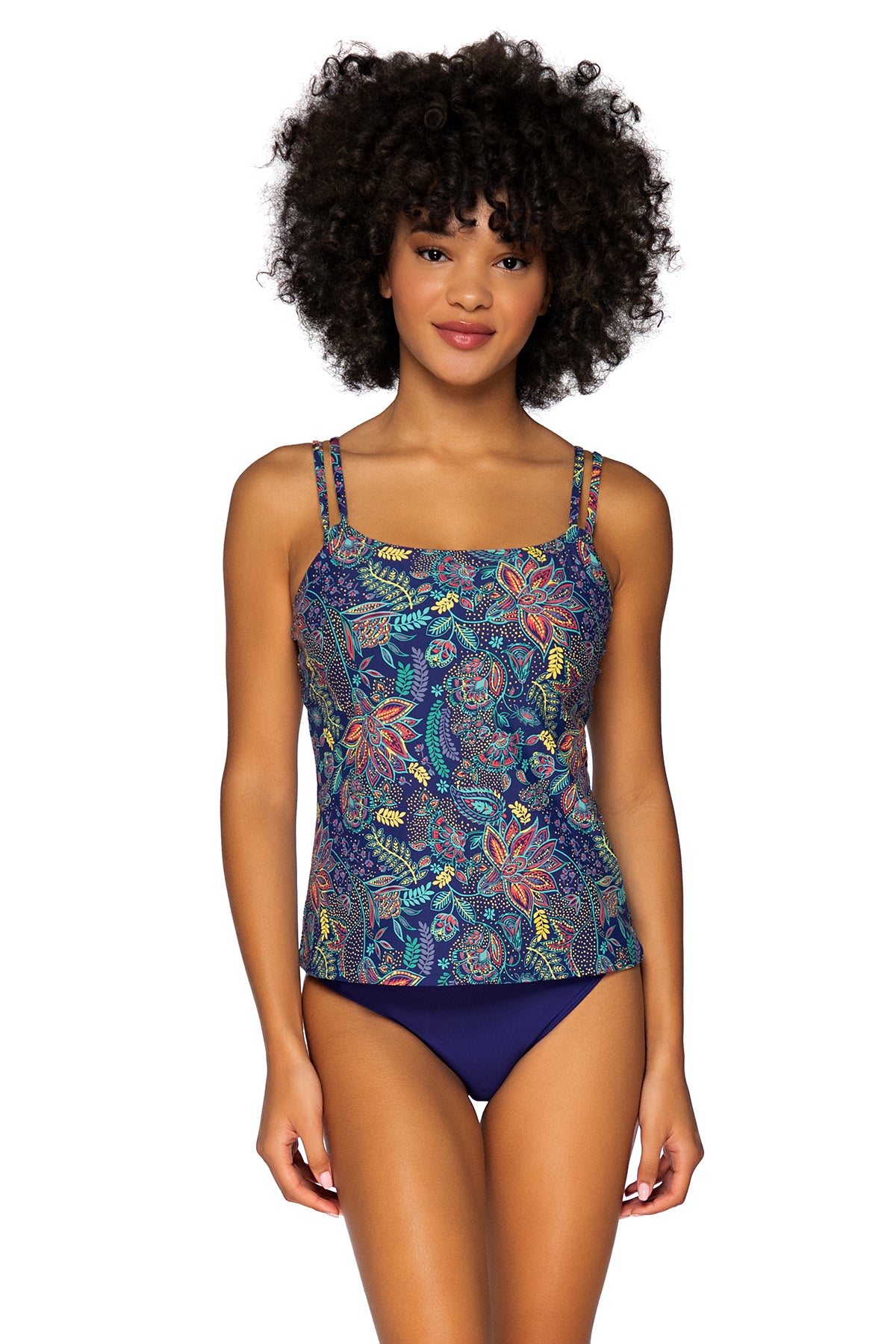 Taylor Underwire Tankini Top (D+ Cup)