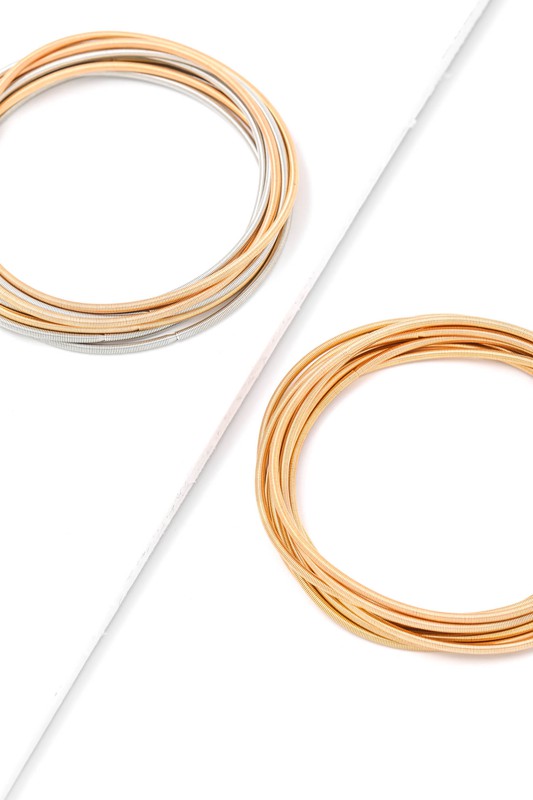 Multi Guitar String Bracelet Se