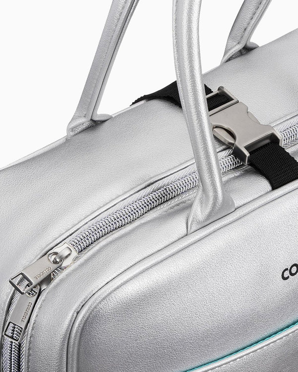 Corkcicle Baldwin Boxer Lunch Bag in Silver