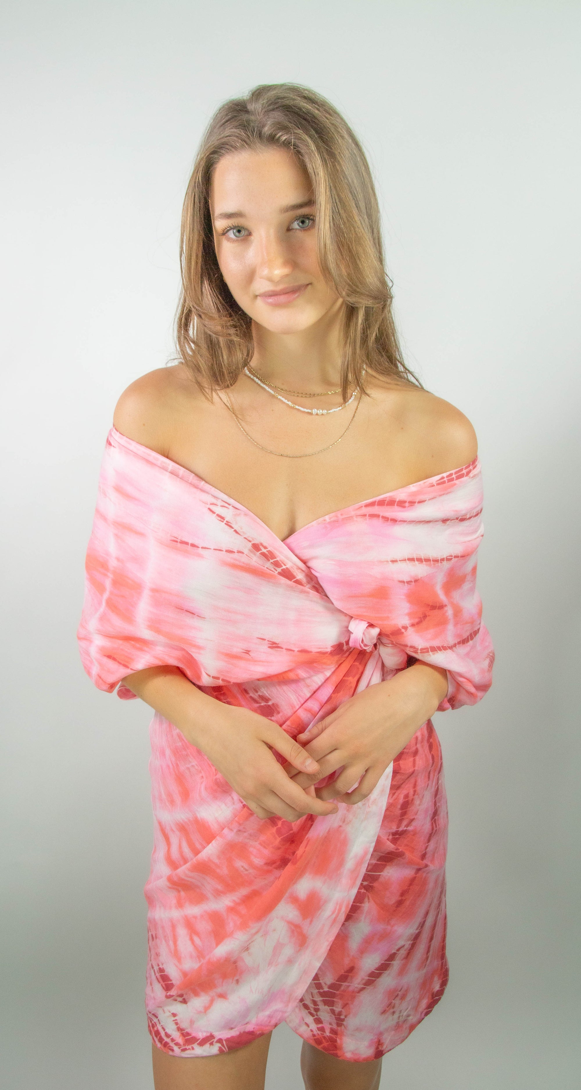 Coral Reef Tie Dye Dress Coral Reef Tie Dye Dress