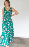 Gorgeous in Green Maxi Dress