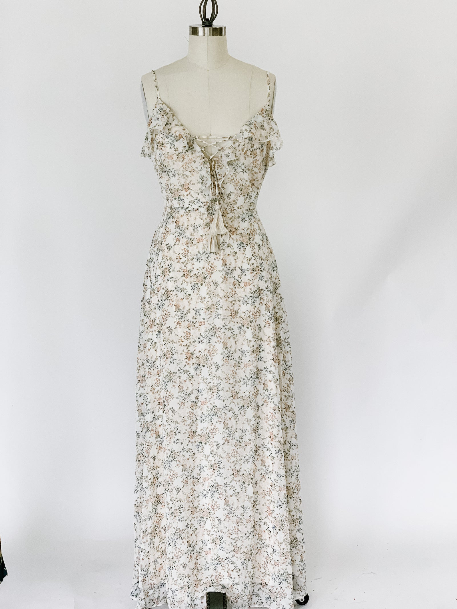 Soft Florals Maxi Dress