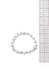 Stretchable Faceted Bead Bracelet
