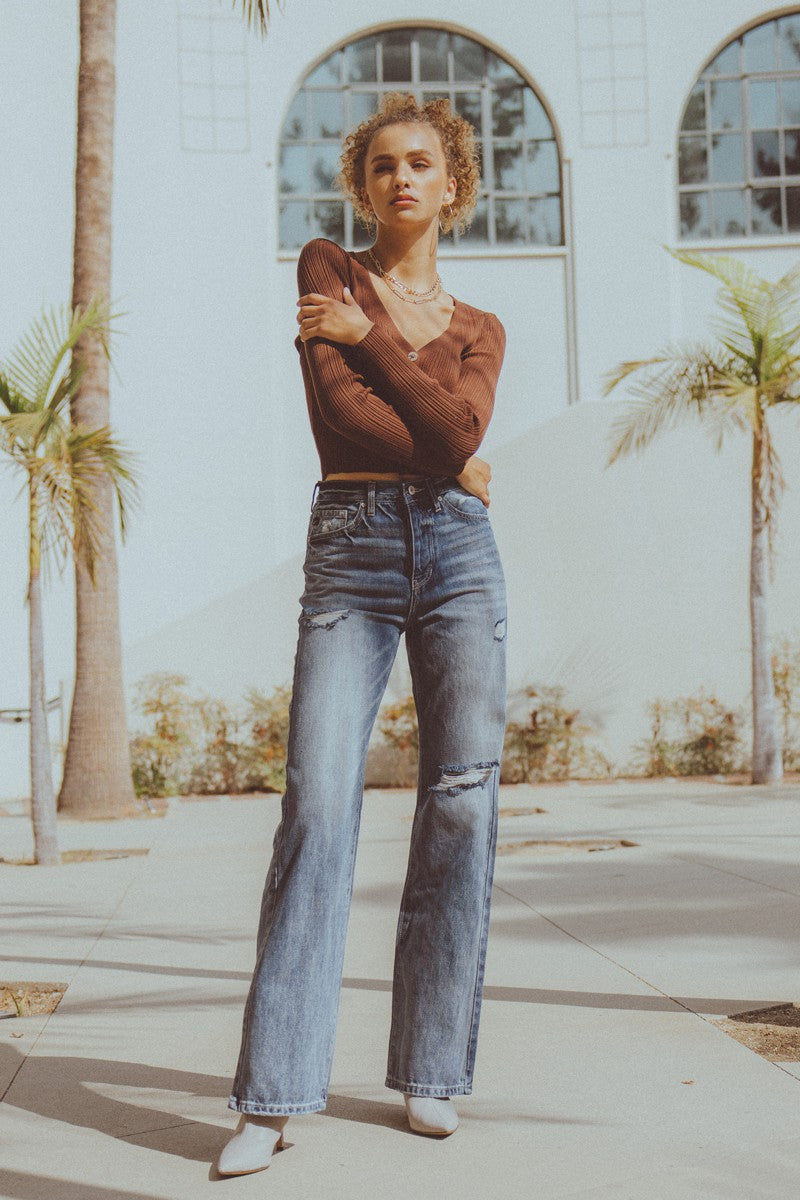 ULTRA HIGH RISE 90s FLARE