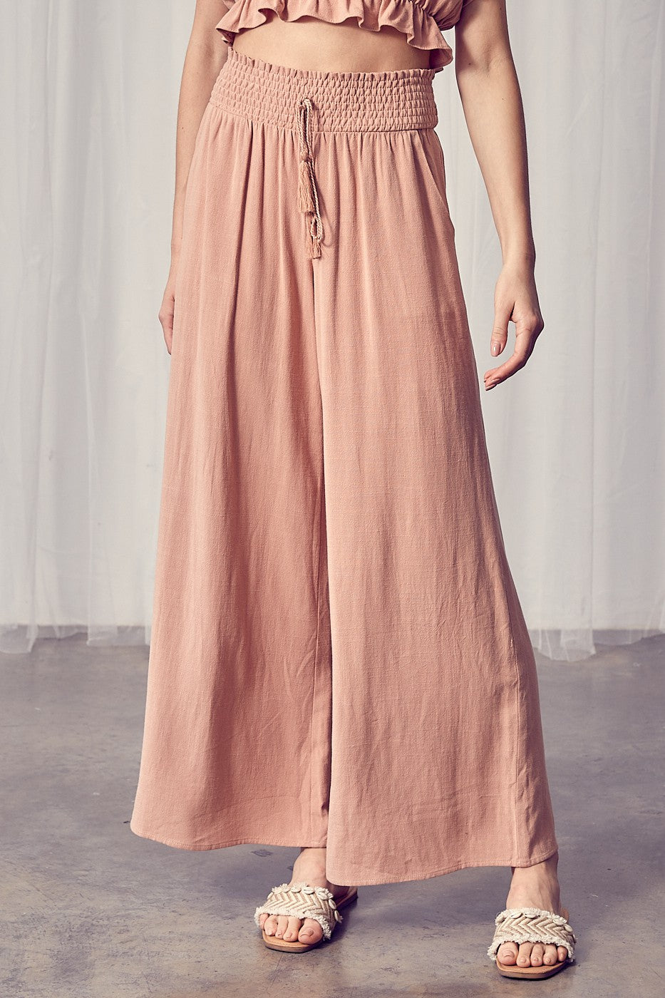 Cotton/Linen Beach Pants