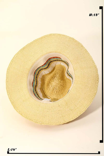Raffia Straw Sun Hat