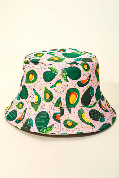 Avocado Print Bucket Hat