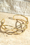 Brass Layered Twisted Bracelet