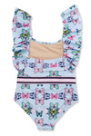 Social Butterfly Girls Suit by Shade Critters