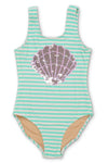 MAGIC TWO-WAY SEQUINS MERMAID ONE PIECE SWIMSUIT