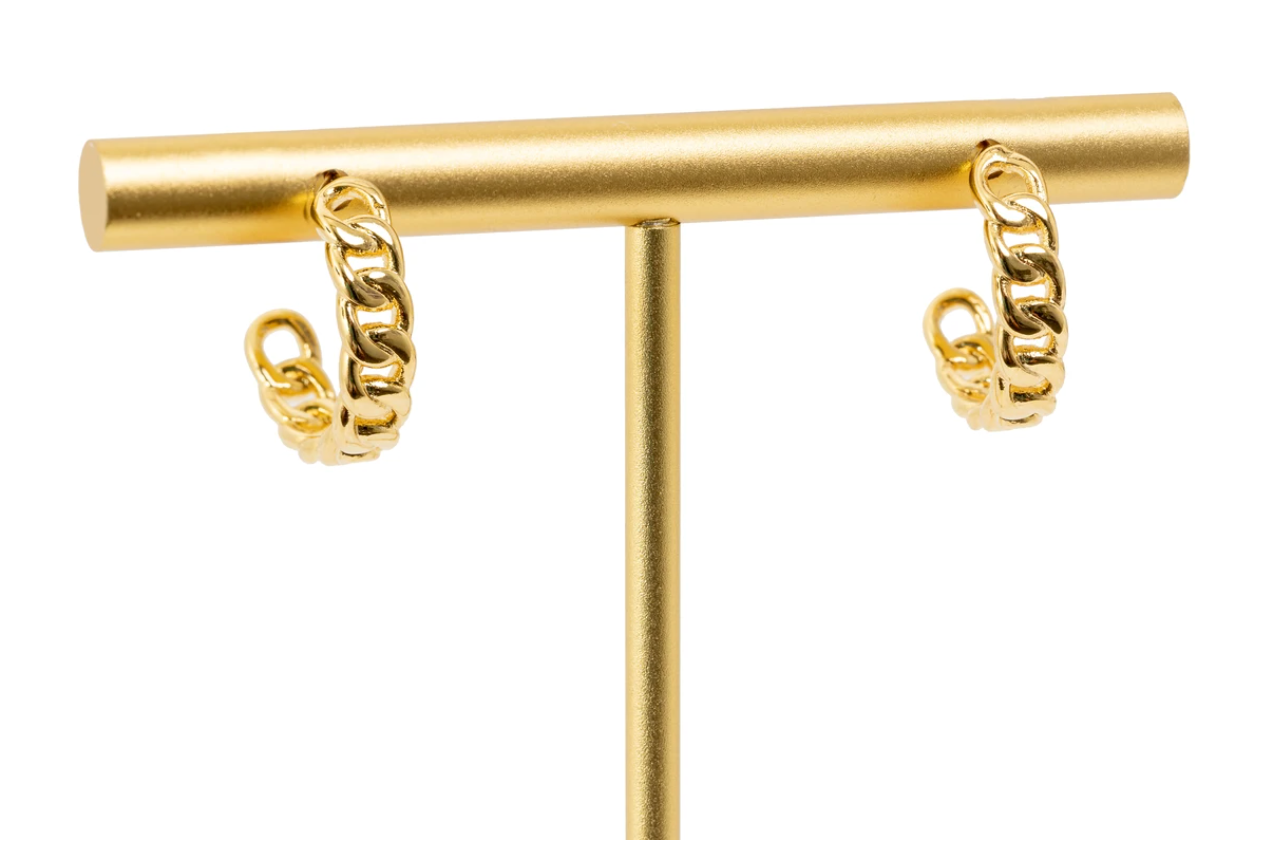 Lexi Small Chain Hoops