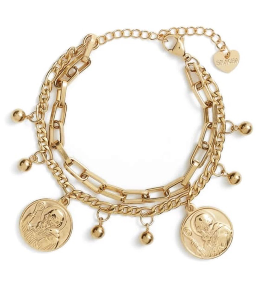 All Saints Coin Bracelet