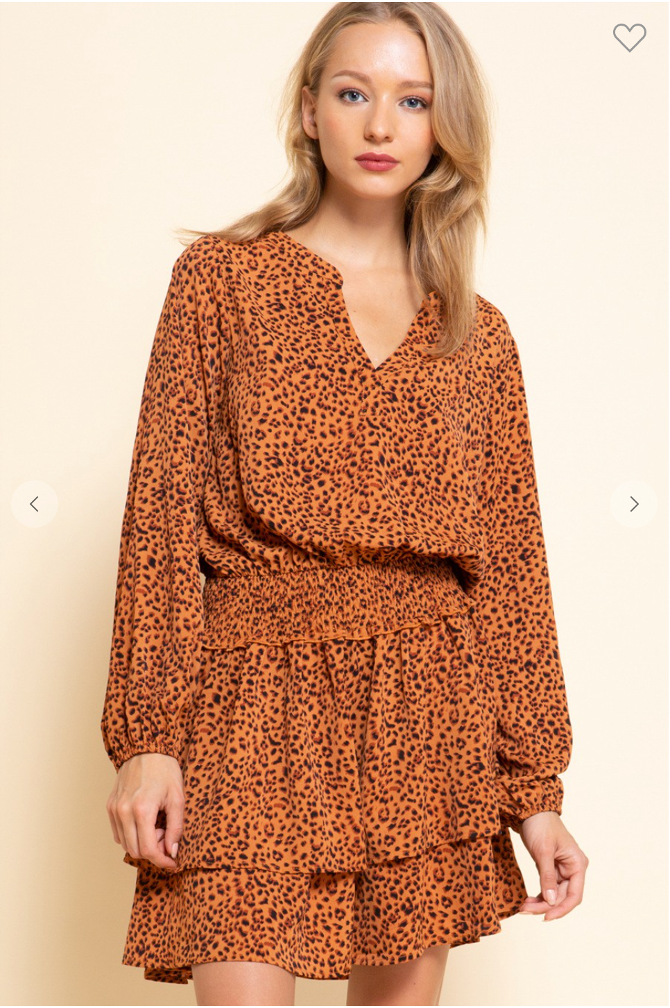 SMOCKED WAIST DRESS