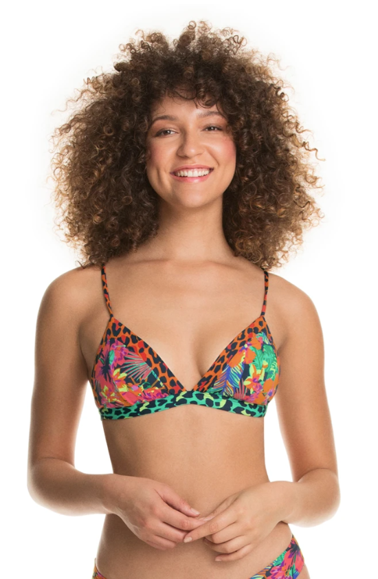 Maaji Tropical Popsicle Camali Fixed Triangle Bikini Top