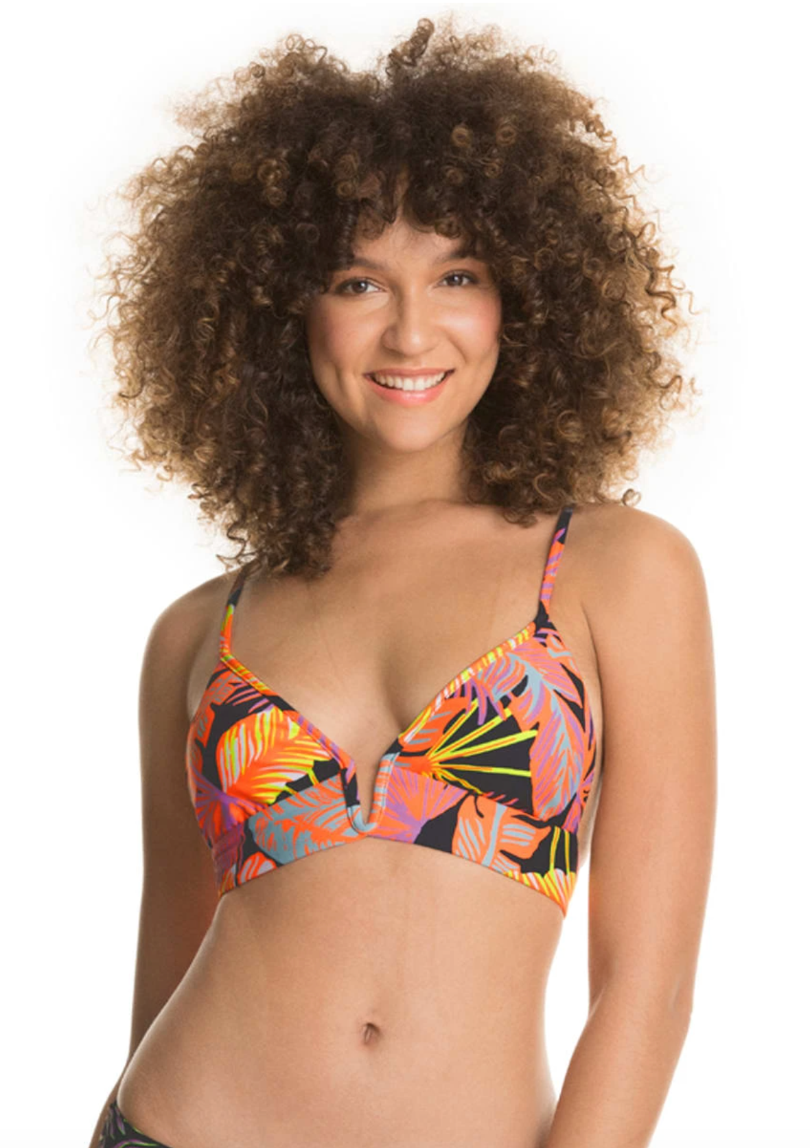 Maaji Daybreak Parade Reversible Triangle Bikini Top