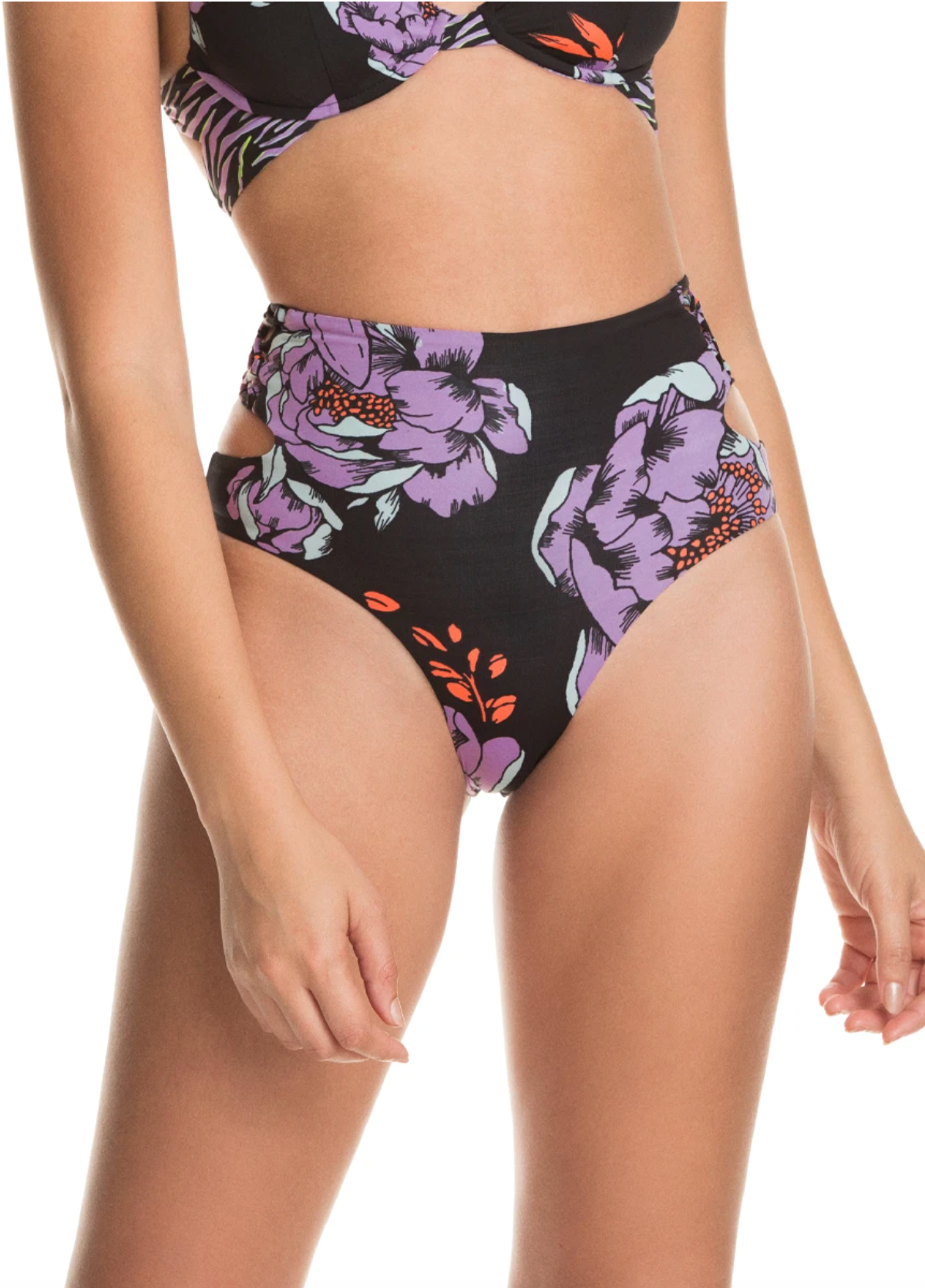 Maaji Mauve Moonlight Chorus High Rise Bikini Bottom