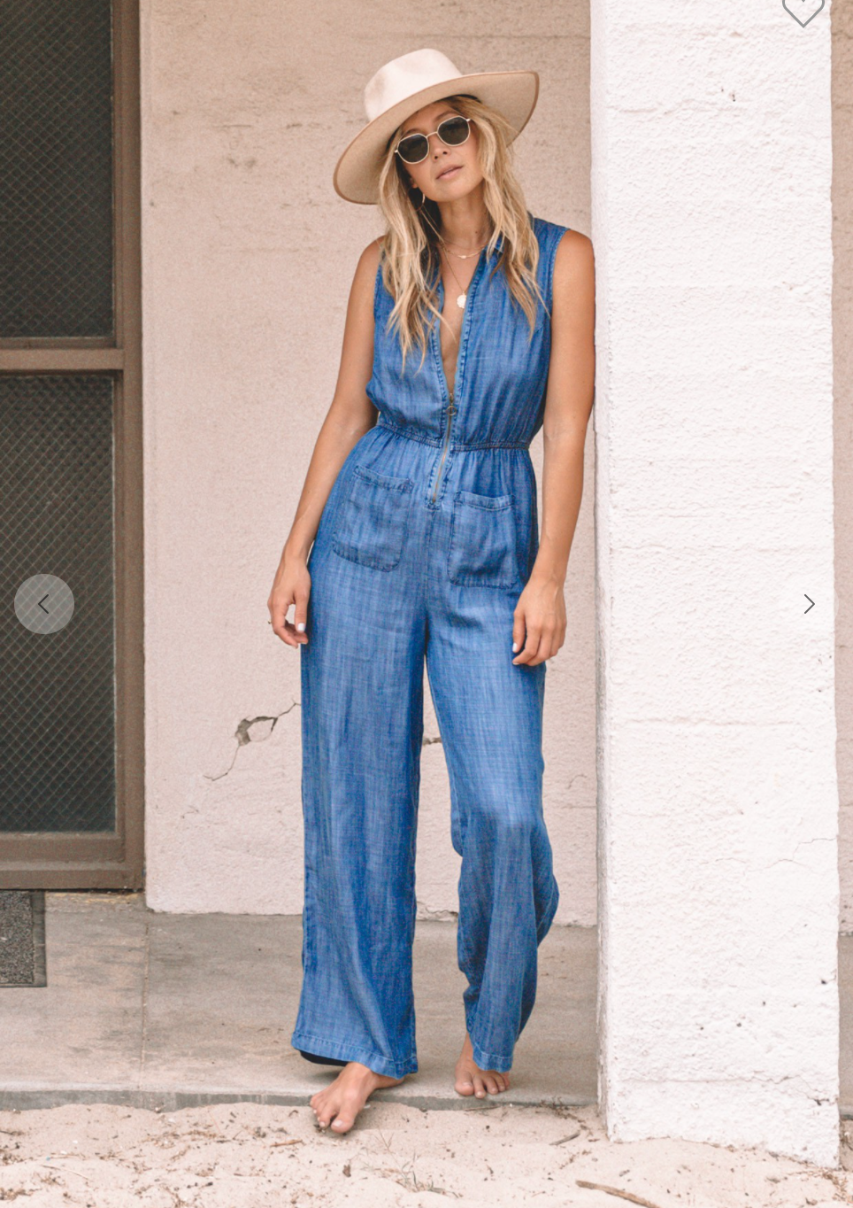 Vintage Wash Jumpsuit