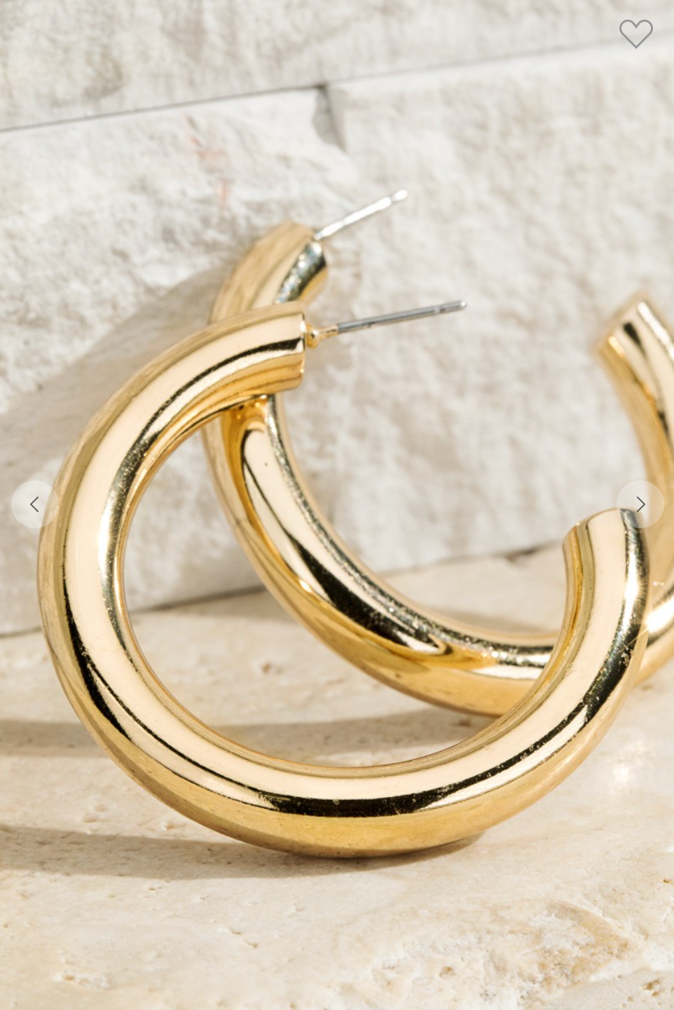 Tube Hoop Earrings