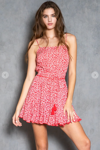 Strawberry Fields Flirty Dress