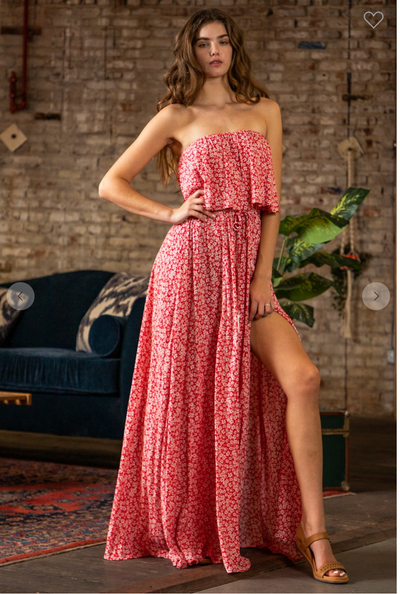 Strawberry Fields Maxi Dress