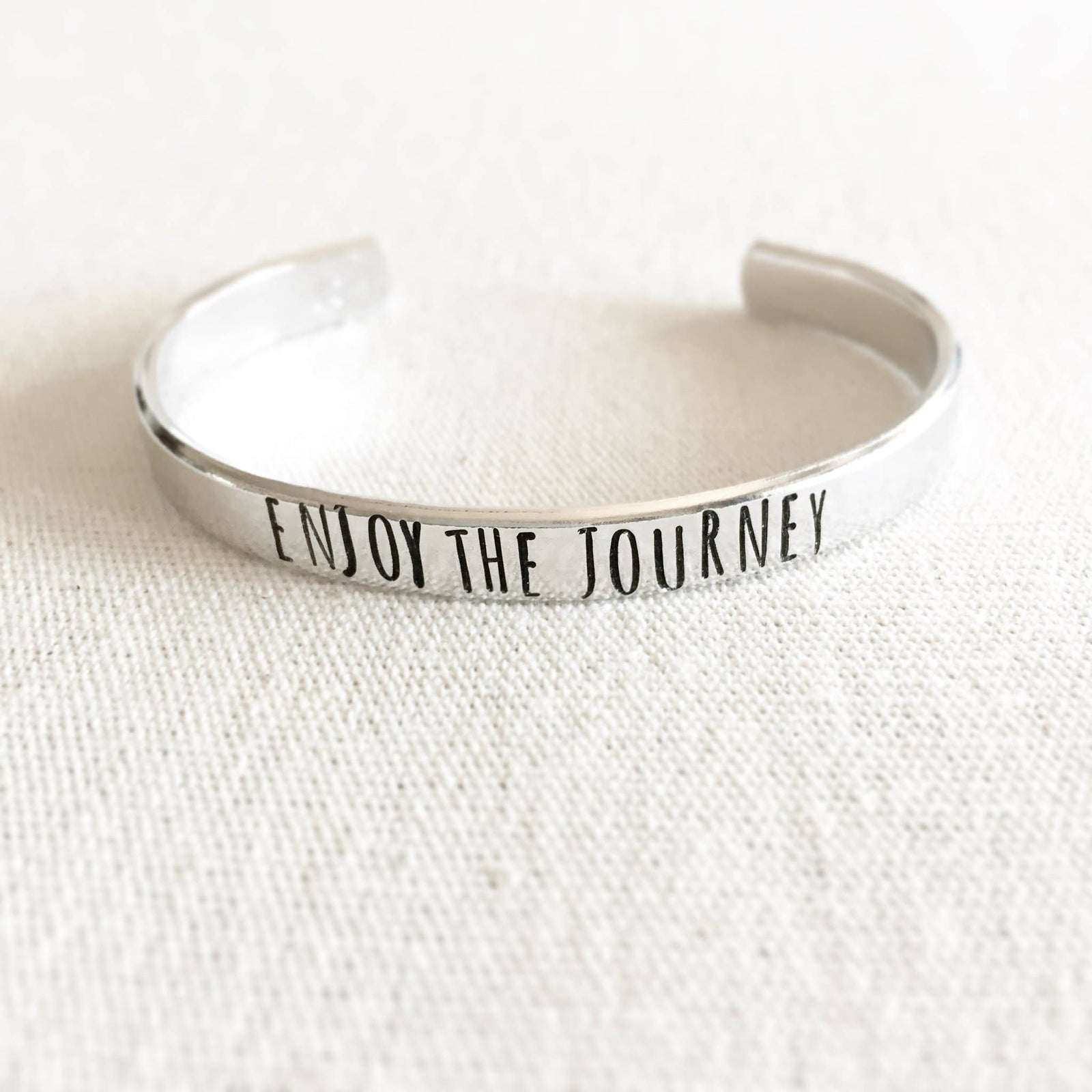 Enjoy The Journey Bracelet Cuff