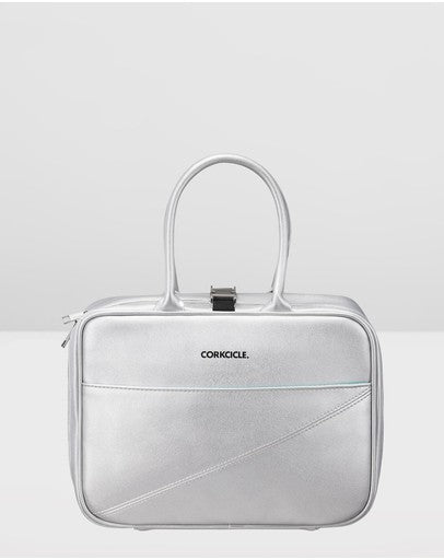 Corkcicle Baldwin Boxer Lunch Bag in Silver