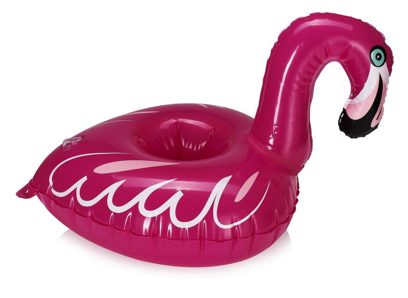 INFLATABLE FLAMINGO DRINK HOLDER