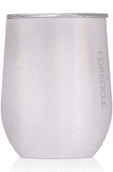Corkcicle Stemless White Sparkle- 12oz